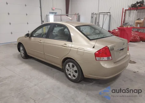 2009 Kia Spectra Ex from USA, damaged, VIN KNAFE221995659799